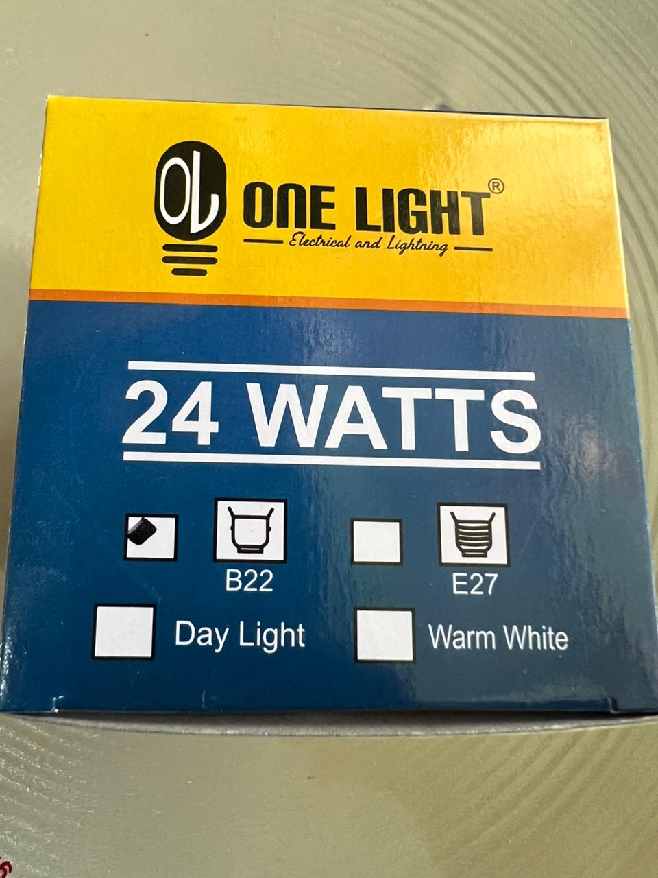 one light led 24watt blub